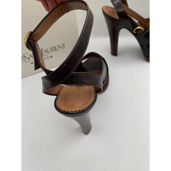 Yves Saint Laurent Jeanne Heels YSL EU size 37 US size 6.5 - Picture 8 of 15